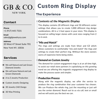 Magnetic Engagement Ring Builder