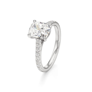 Tessa Pear Pave Band Cathedral