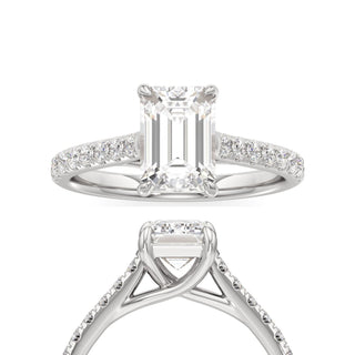 Tessa Round Pave Band Cathedral