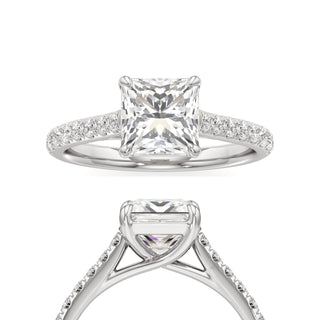 Tessa Round Pave Band Cathedral