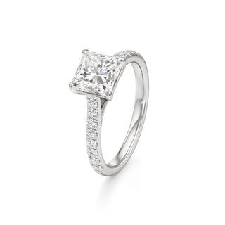 Tessa Pear Pave Band Cathedral