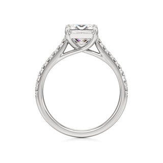 Tessa Pear Pave Band Cathedral