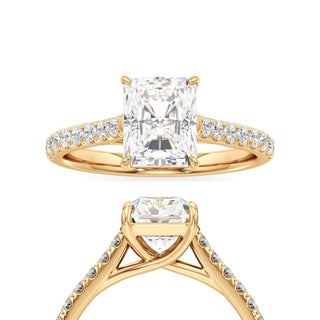Tessa Round Pave Band Cathedral