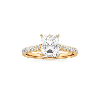 Tessa Pear Pave Band Cathedral