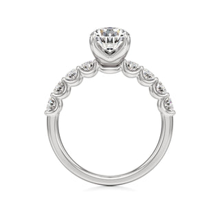 Tilda Pear Shared Prong Diamond Band