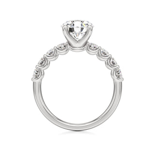 Tilda Pear Shared Prong Diamond Band