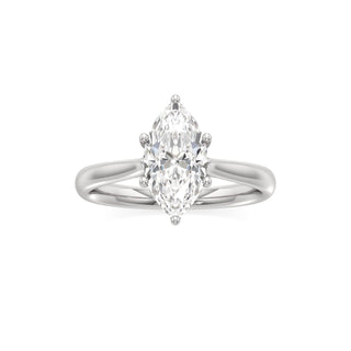 Topaz Round Six Prong Cathedral