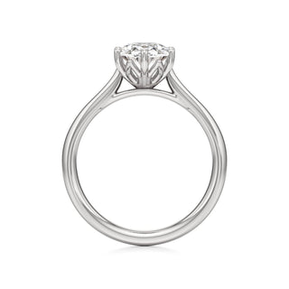 Topaz Round Six Prong Cathedral