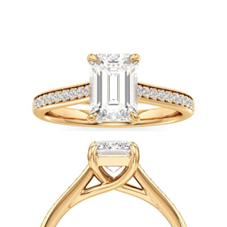 Uma Radiant Pave Band Cathedral