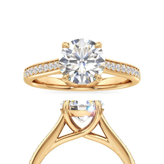 Uma Radiant Pave Band Cathedral