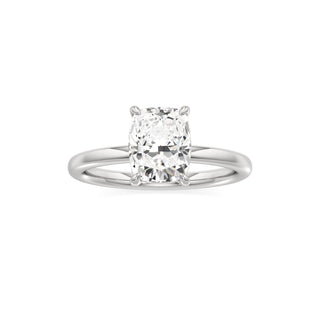 Valeria Round Hidden Halo Solitaire
