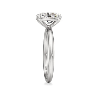 Valeria Round Hidden Halo Solitaire