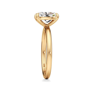 Valeria Round Hidden Halo Solitaire