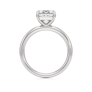 Valeria Round Hidden Halo Solitaire