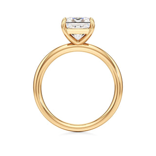 Valeria Round Hidden Halo Solitaire
