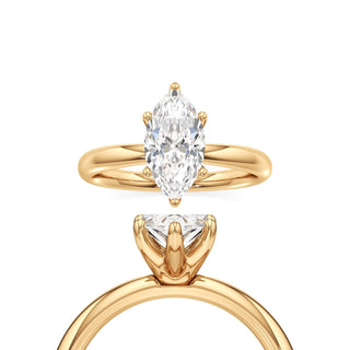 Vionna Round Classic Solitaire