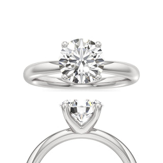 Vionna Round Classic Solitaire