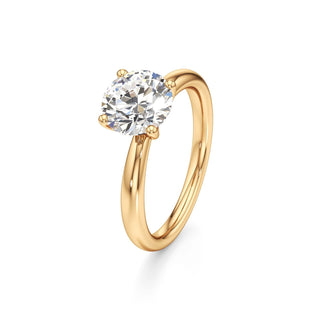 Vionna Round Classic Solitaire