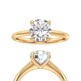 Willow Round Cathedral Solitaire