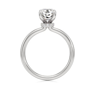 Wisteria Round Hidden Halo Solitaire