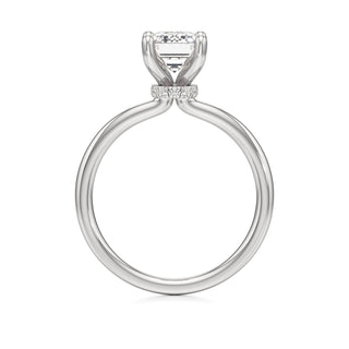 Wisteria Round Hidden Halo Solitaire
