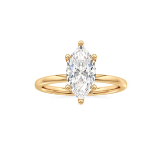 Wisteria Round Hidden Halo Solitaire