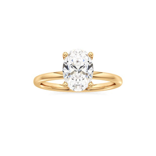 Wisteria Round Hidden Halo Solitaire