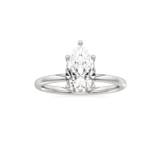 Wisteria Round Hidden Halo Solitaire