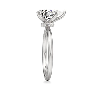 Wisteria Round Hidden Halo Solitaire