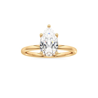Wisteria Round Hidden Halo Solitaire