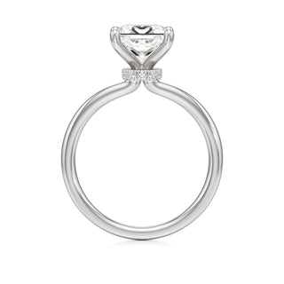 Wisteria Round Hidden Halo Solitaire