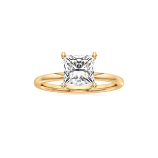 Wisteria Round Hidden Halo Solitaire