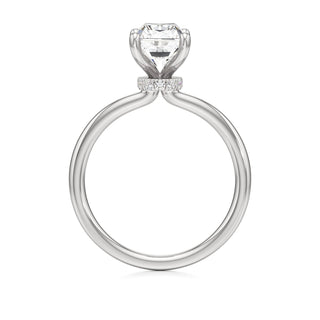 Wisteria Round Hidden Halo Solitaire