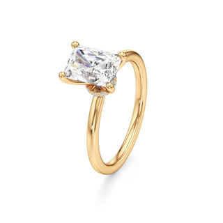 Wisteria Round Hidden Halo Solitaire