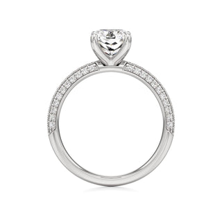 Xyla Marquise Three Sided Pave Band