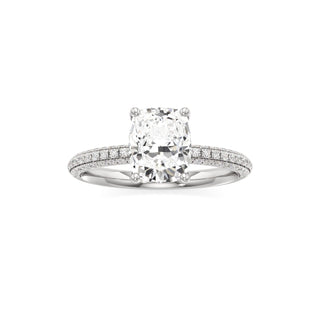 Xyla Marquise Three Sided Pave Band
