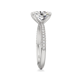 Xyla Marquise Three Sided Pave Band