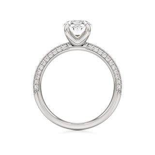 Xyla Marquise Three Sided Pave Band