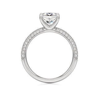 Xyla Marquise Three Sided Pave Band