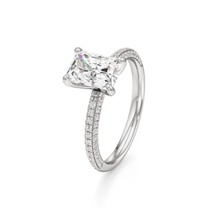 Xyla Marquise Three Sided Pave Band