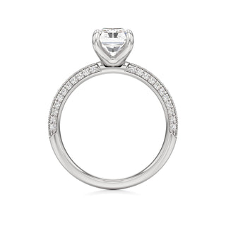 Xyla Marquise Three Sided Pave Band