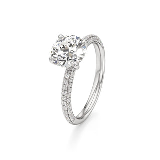 Xyla Marquise Three Sided Pave Band