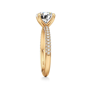 Xyla Marquise Three Sided Pave Band