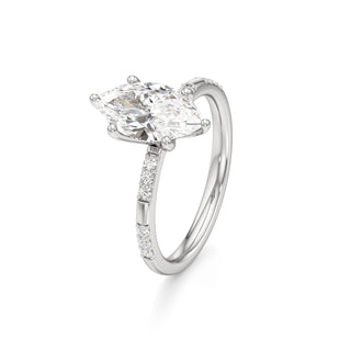 Ysabel Marquise Station Diamond Band