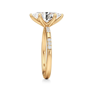 Ysabel Marquise Station Diamond Band