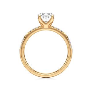 Ysabel Marquise Station Diamond Band
