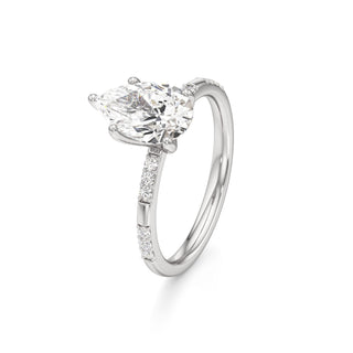Ysabel Marquise Station Diamond Band