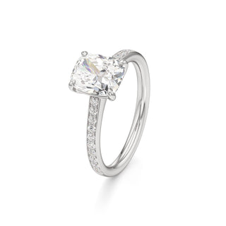 Yvonne Pear Pave Band Cathedral