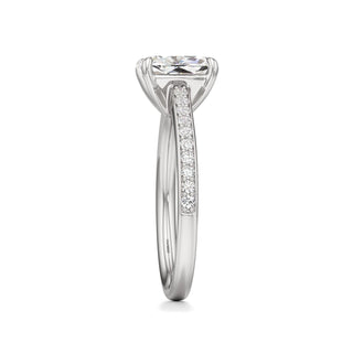 Yvonne Pear Pave Band Cathedral