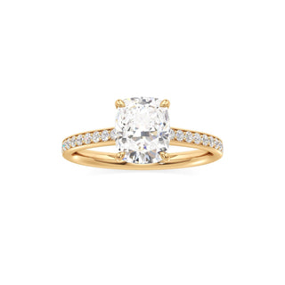 Yvonne Pear Pave Band Cathedral